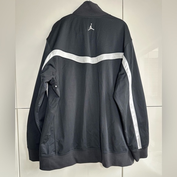 Men's Nike Air Jordan XL Full Zip Track Jacket Black Basketball UMD - Picture 6 of 11